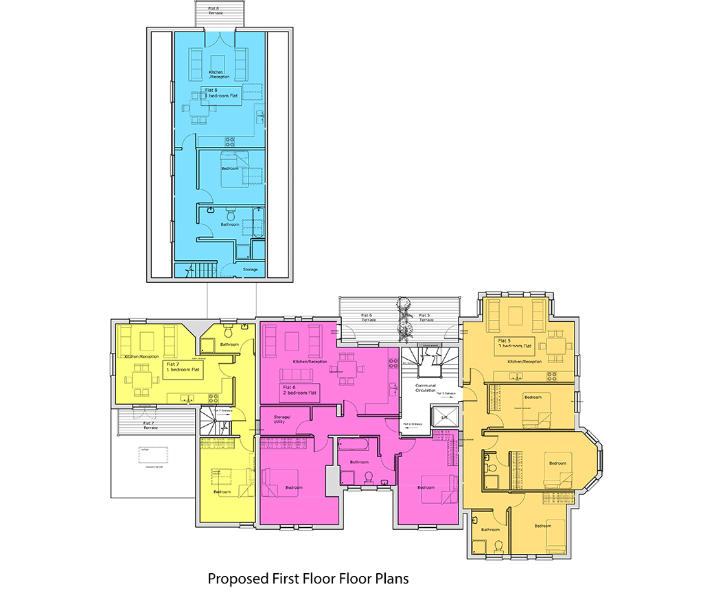 Lot: 105 - FORMER CARE HOME WITH CONSENT FOR CONVERSION TO NINE APARTMENTS - 